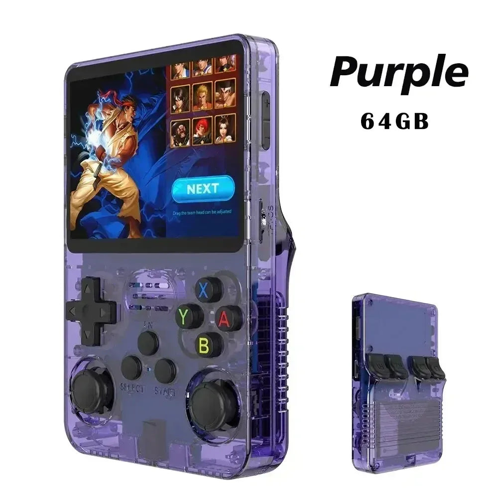Console Portátil R36S — 15.000 Jogos Clássicos na Palma da Mão