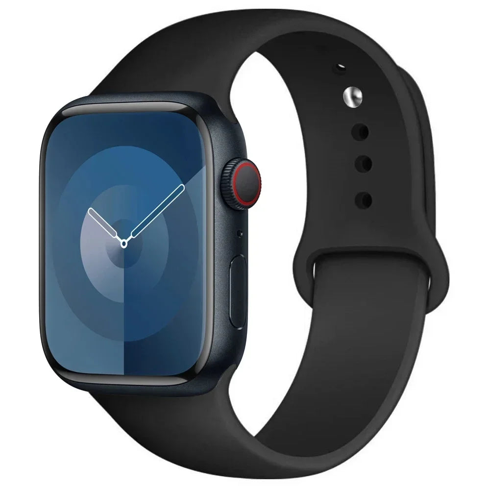 Pulseira de Silicone para Apple Watch — Conforto e Estilo para Qualquer Ocasião