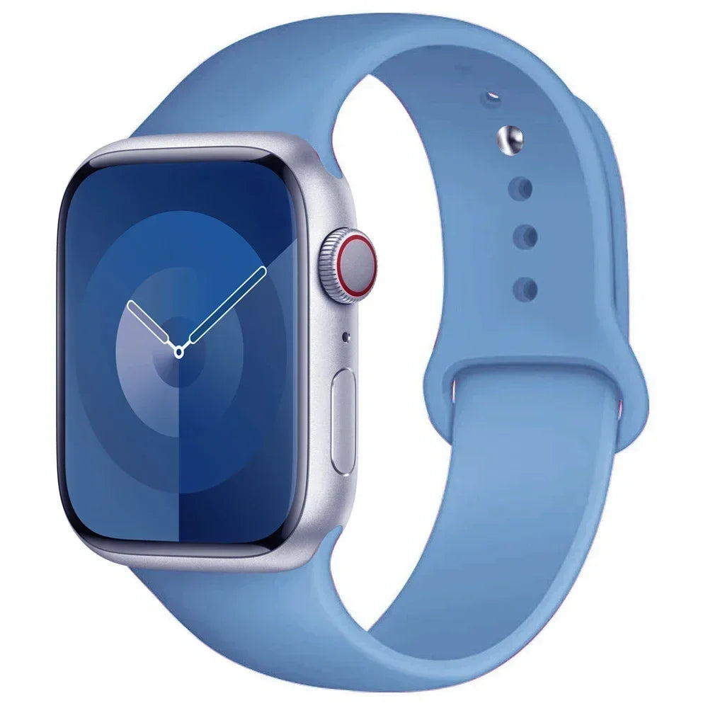 Pulseira de Silicone para Apple Watch — Conforto e Estilo para Qualquer Ocasião