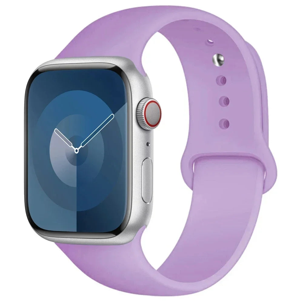 Pulseira de Silicone para Apple Watch — Conforto e Estilo para Qualquer Ocasião