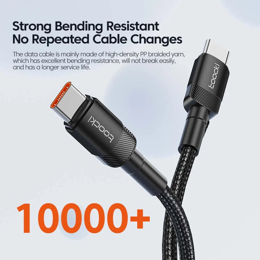 Cabo USB-C para USB-C 100W com Carga Rápida PD 3.0