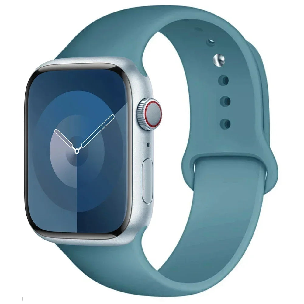 Pulseira de Silicone para Apple Watch — Conforto e Estilo para Qualquer Ocasião