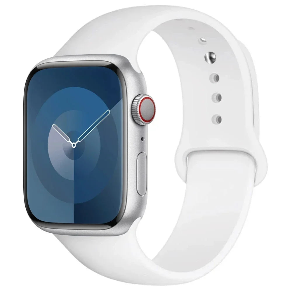 Pulseira de Silicone para Apple Watch — Conforto e Estilo para Qualquer Ocasião