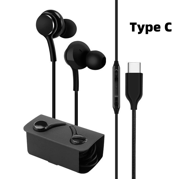 Fone de Ouvido Type-C com Fio para Samsung Galaxy