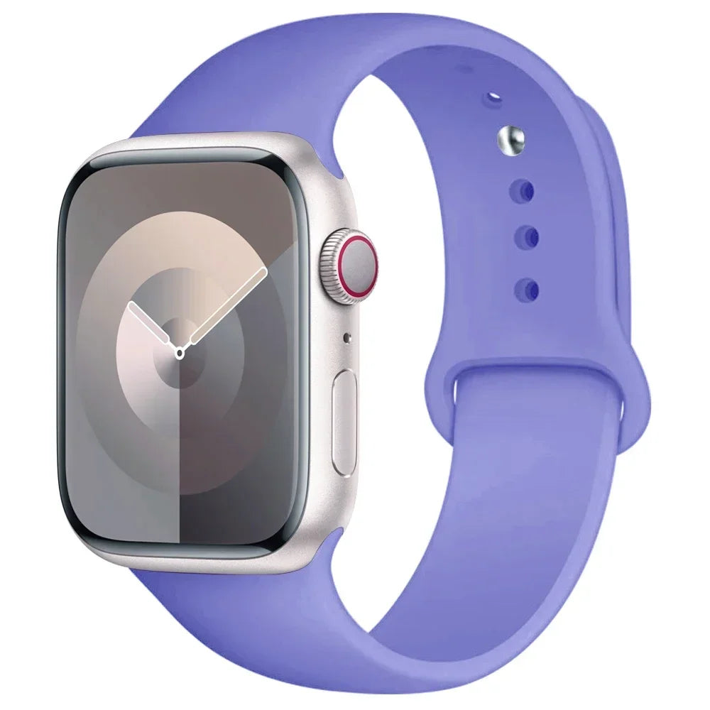 Pulseira de Silicone para Apple Watch — Conforto e Estilo para Qualquer Ocasião