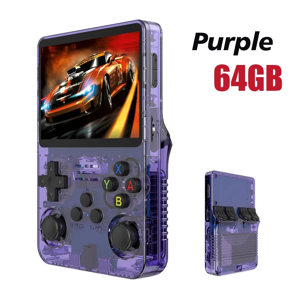 Console Portátil R36S — 15.000 Jogos Clássicos na Palma da Mão
