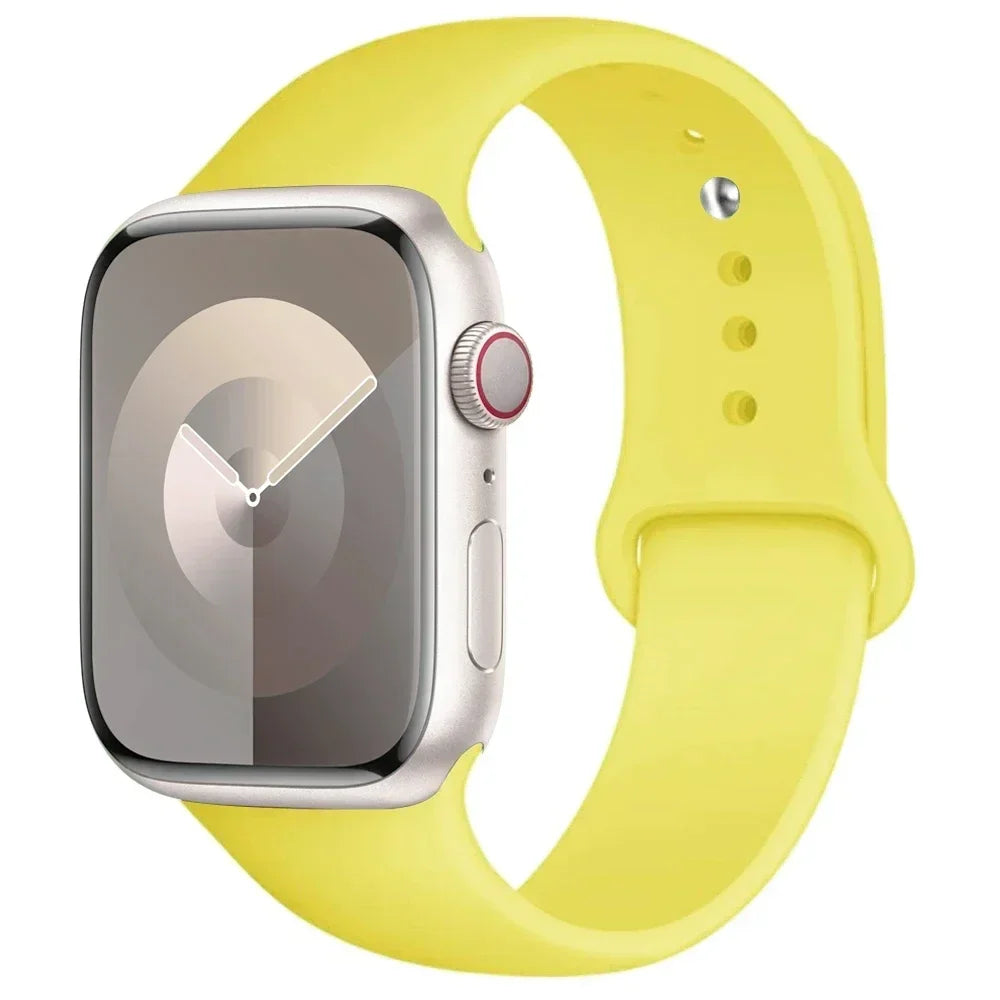 Pulseira de Silicone para Apple Watch — Conforto e Estilo para Qualquer Ocasião