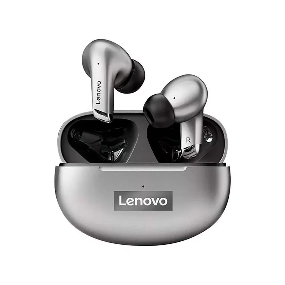Fone Lenovo LP5 — Som Cinema no seu Ouvido, Bateria para o Dia Todo