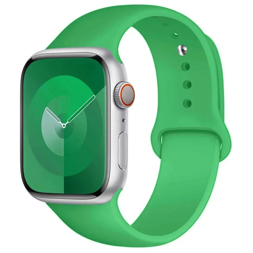 Pulseira de Silicone para Apple Watch — Conforto e Estilo para Qualquer Ocasião