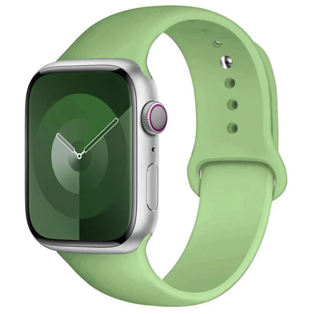 Pulseira de Silicone para Apple Watch — Conforto e Estilo para Qualquer Ocasião