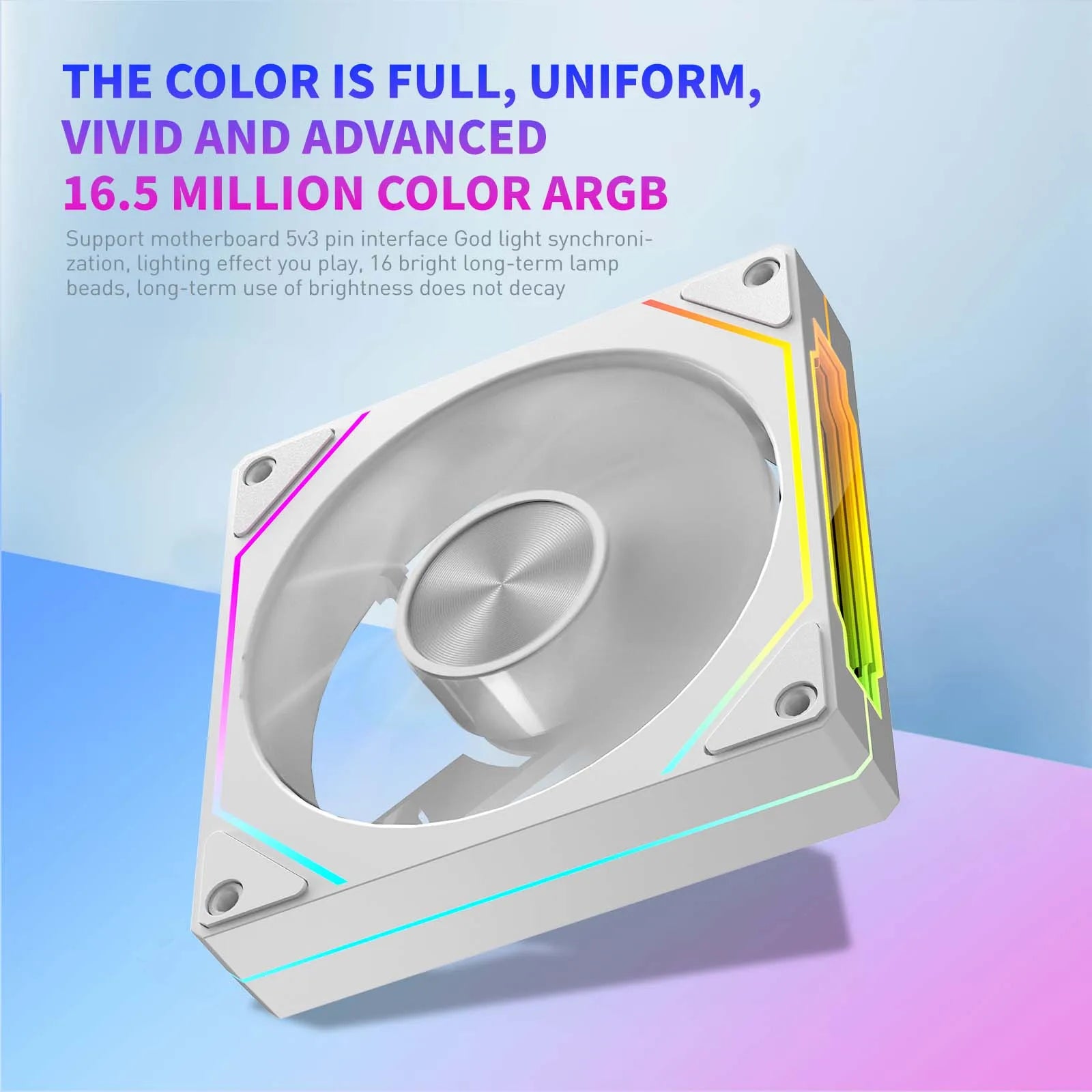 Cooler para Gabinete LDPCSJ PRISM 5 PRO ARGB 120mm