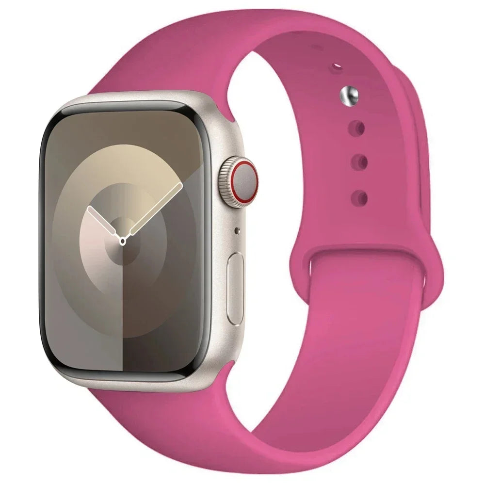 Pulseira de Silicone para Apple Watch — Conforto e Estilo para Qualquer Ocasião