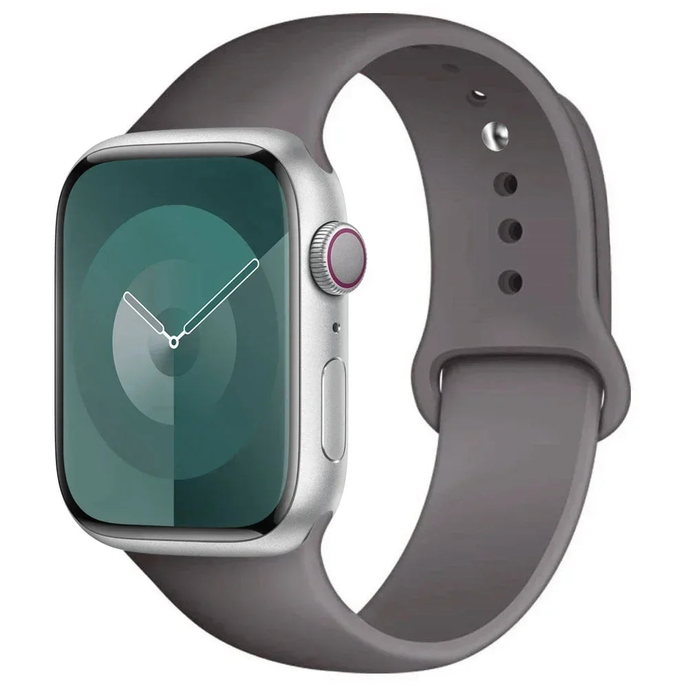 Pulseira de Silicone para Apple Watch — Conforto e Estilo para Qualquer Ocasião
