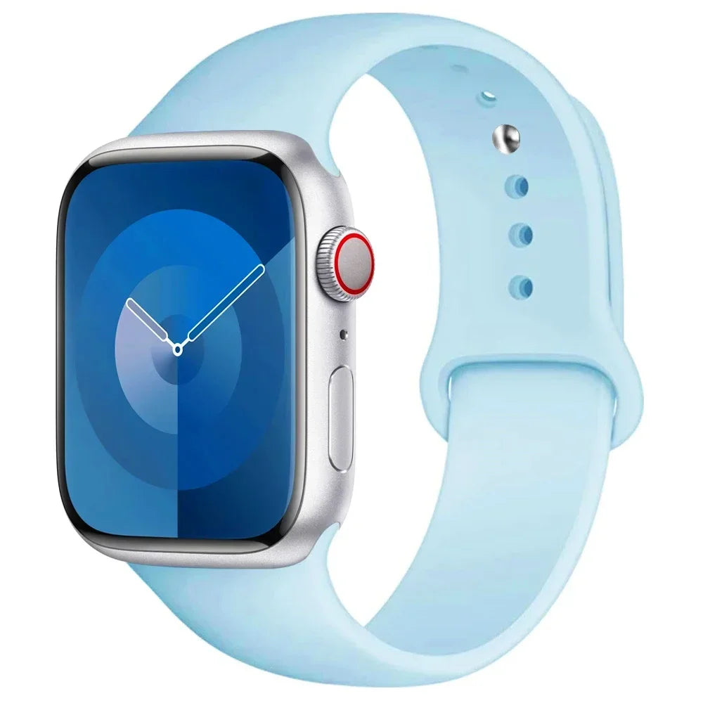 Pulseira de Silicone para Apple Watch — Conforto e Estilo para Qualquer Ocasião