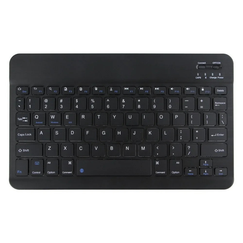 Teclado Bluetooth 5.1 Mini Sem Fio para iPad e Tablet