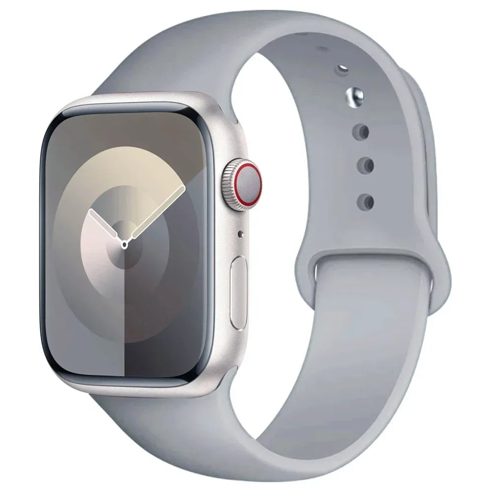 Pulseira de Silicone para Apple Watch — Conforto e Estilo para Qualquer Ocasião
