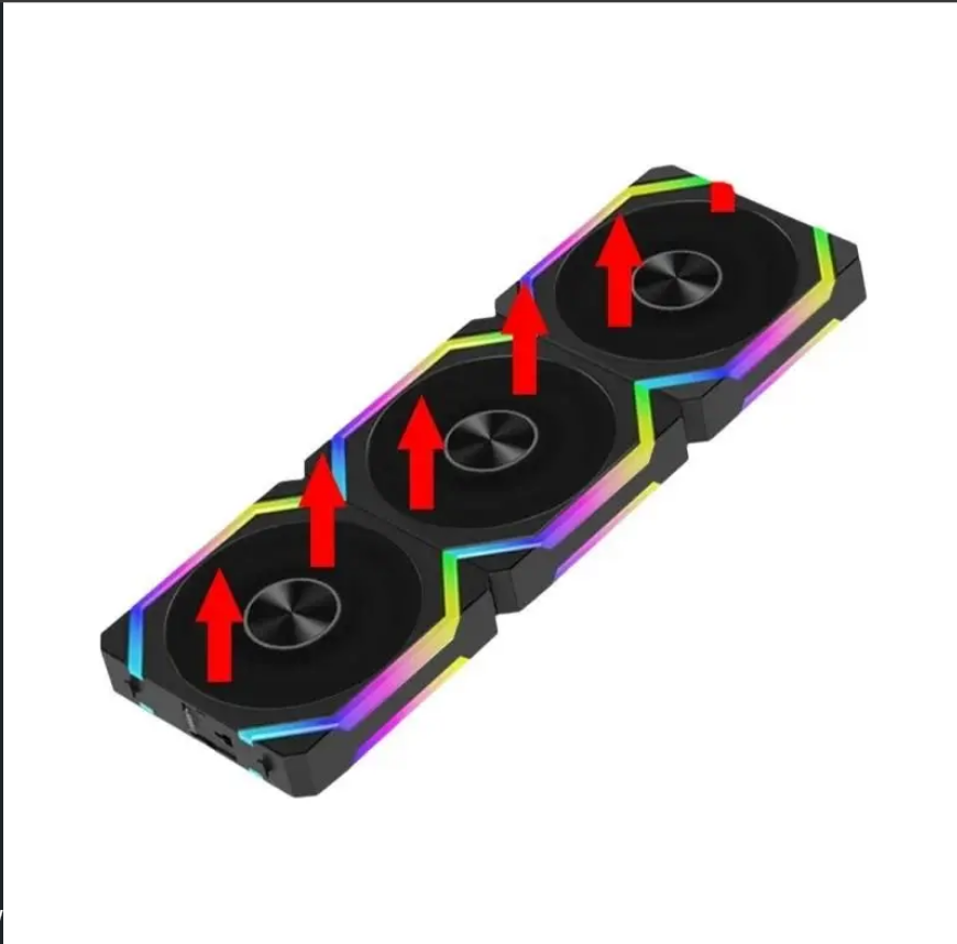 Kit Cooler ARGB 360mm JUMPEAK CS120 — Setup Completo com 3 Fans RGB PWM Silencioso.