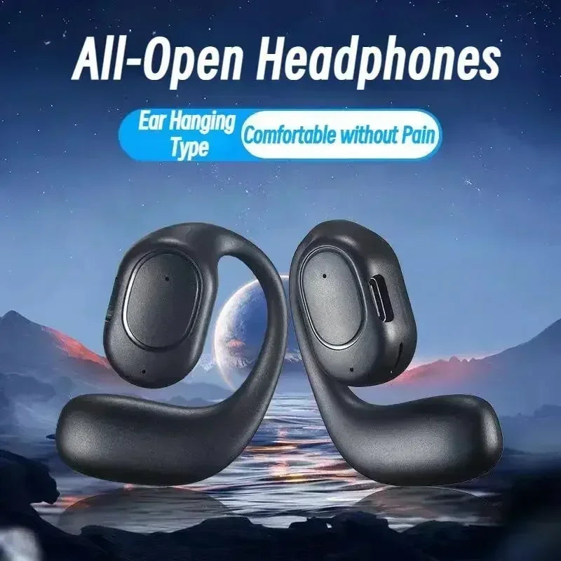 Fone Sem Fio KY2 OWS HiFi Esportivo com Cancelamento de Ruído