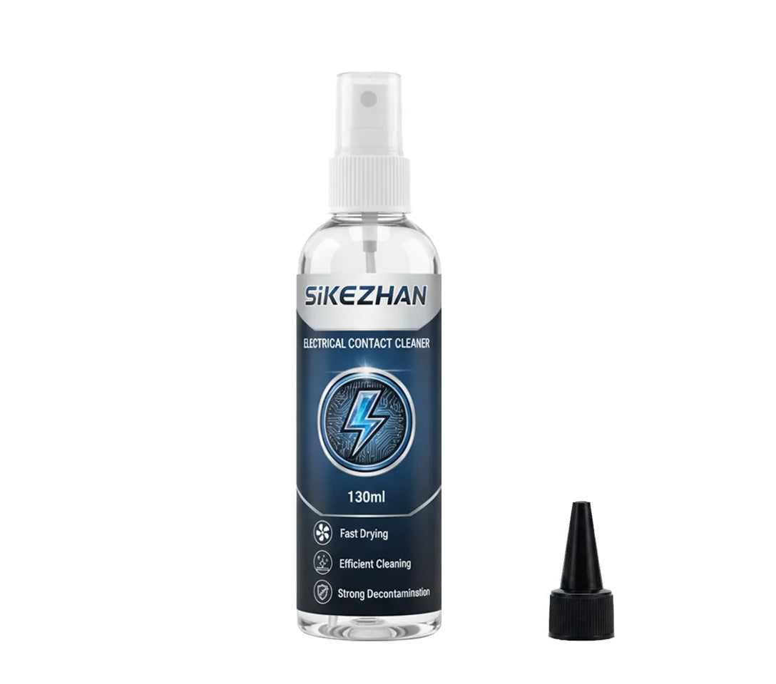 Spray Limpador de Contatos Elétricos 130ml — Secagem Rápida
