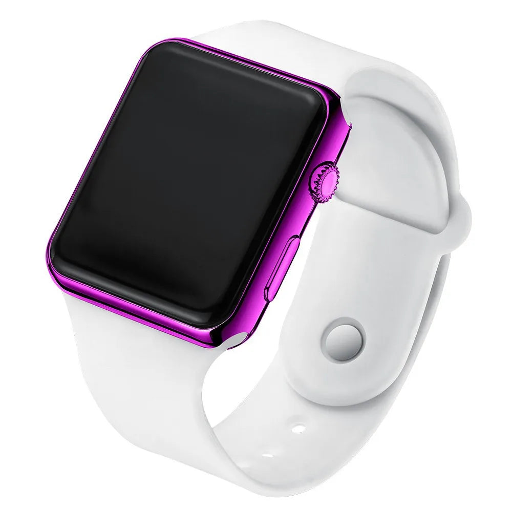 Relógio Esportivo LED Digital Masculino com Pulseira de Silicone