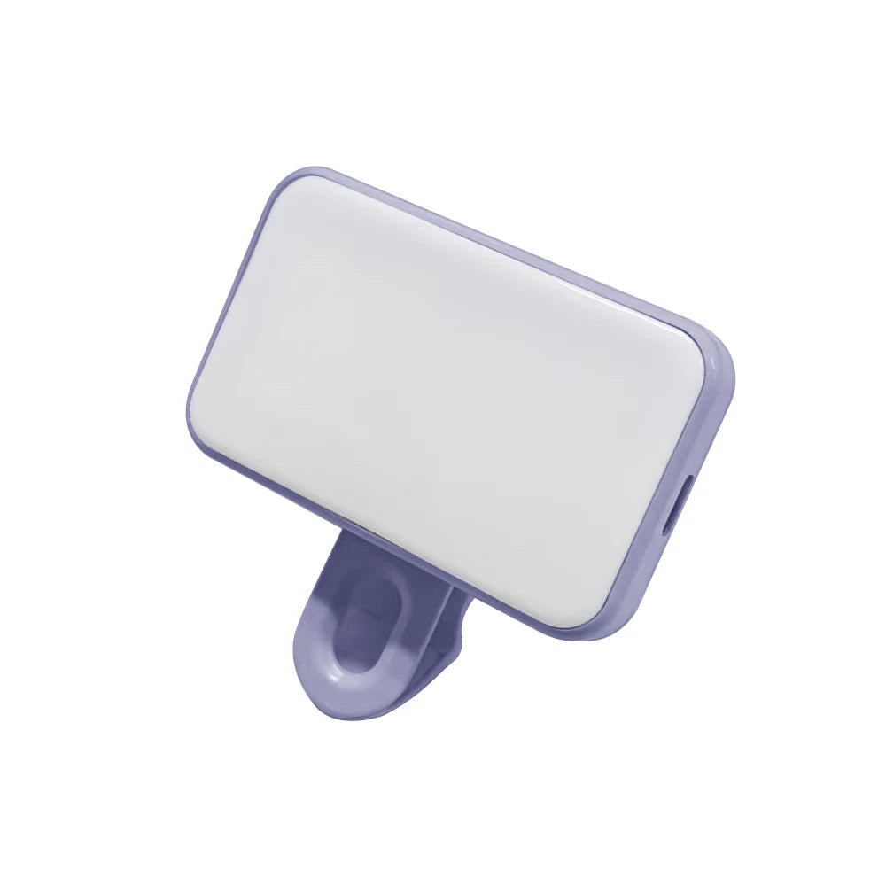 Mini Luz LED para Selfie Recarregável 3 Modos