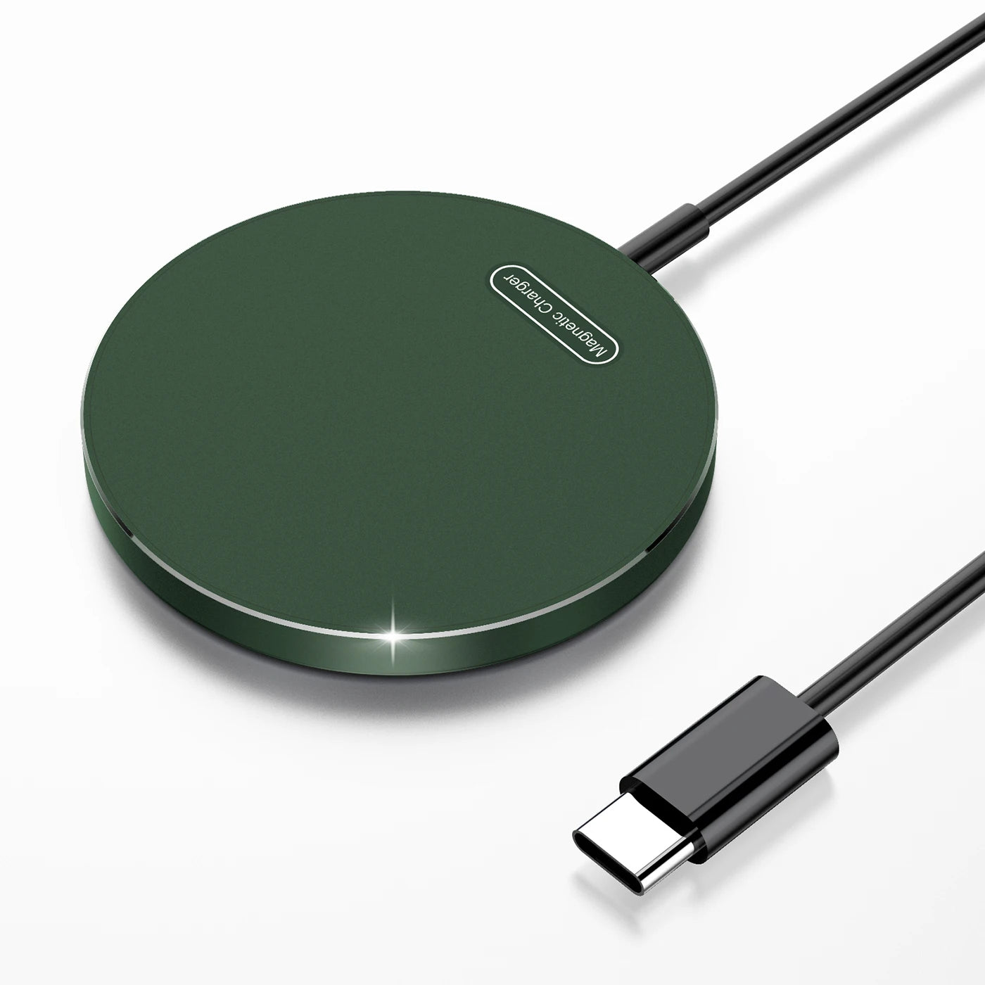 Carregador Wireless Magnético 15W — iPhone 15 ao 11, AirPods e MagSafe