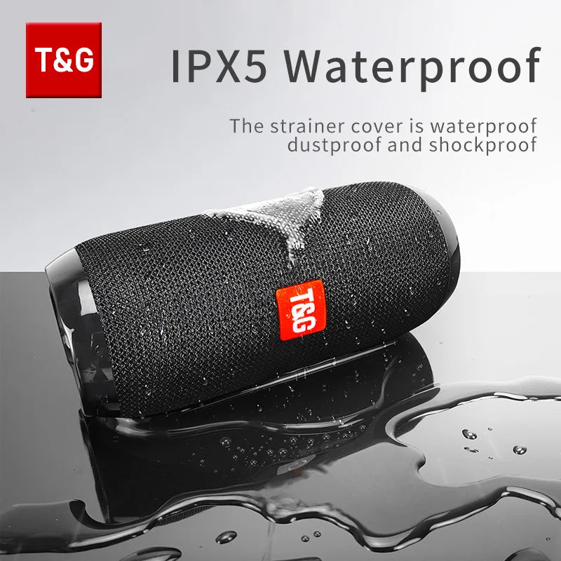 Caixa de Som Bluetooth T&G TG117 Portátil