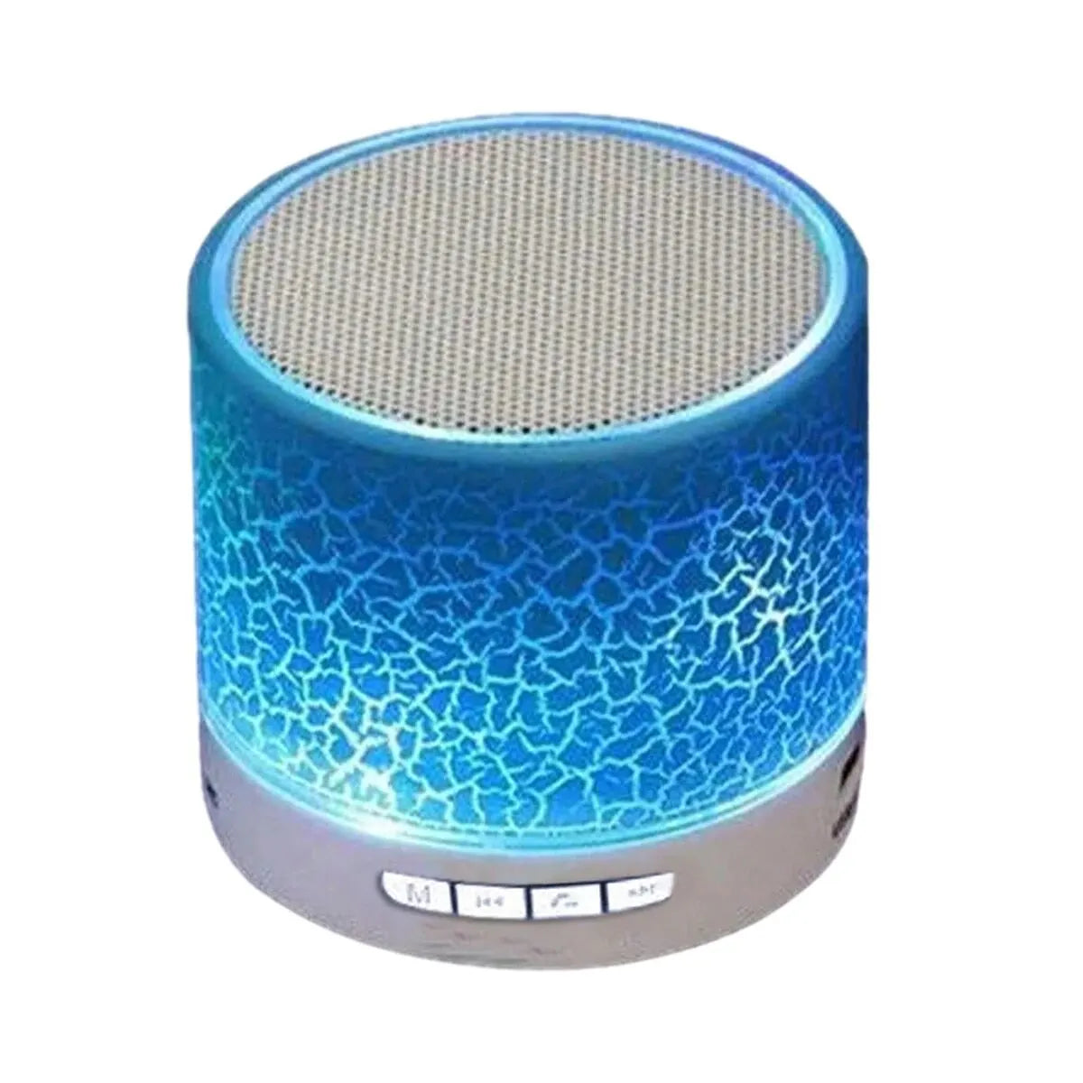 Mini Caixa de Som Bluetooth Subwoofer com LED RGB