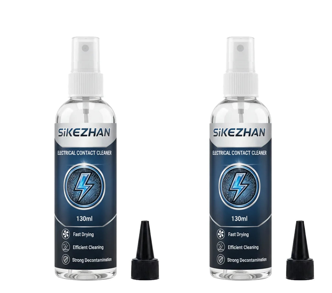 Spray Limpador de Contatos Elétricos 130ml — Secagem Rápida