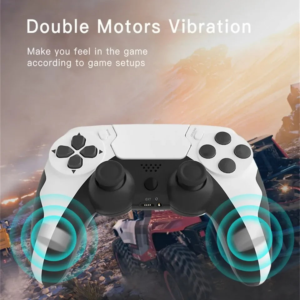 Controle Wireless GAMINJA P48 — PS4/PS3/PC com Giroscópio
