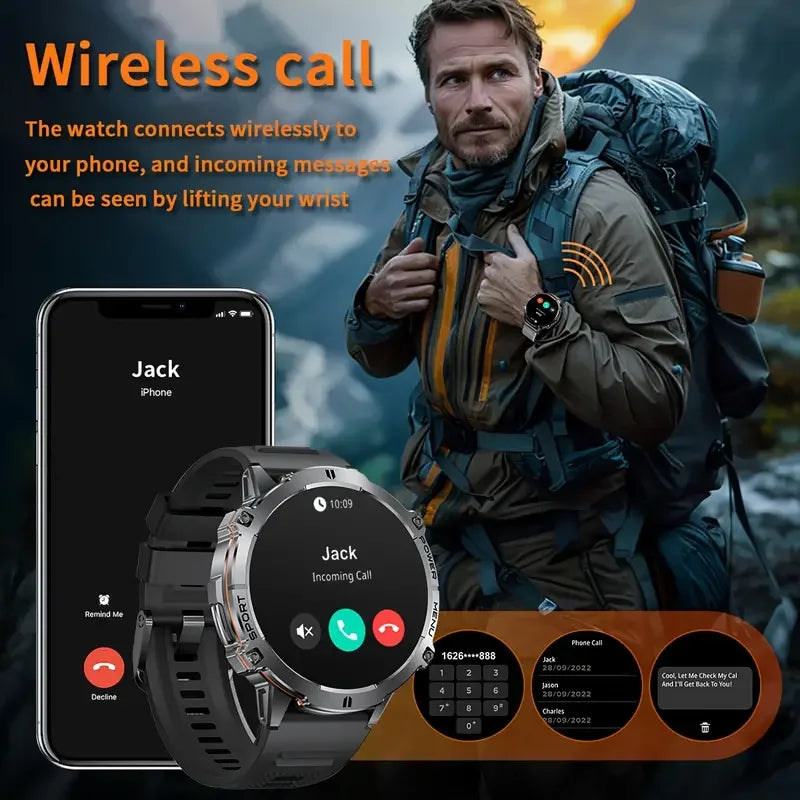 Smartwatch Leadoys X3 Outdoor 10m À Prova D'água GPS
