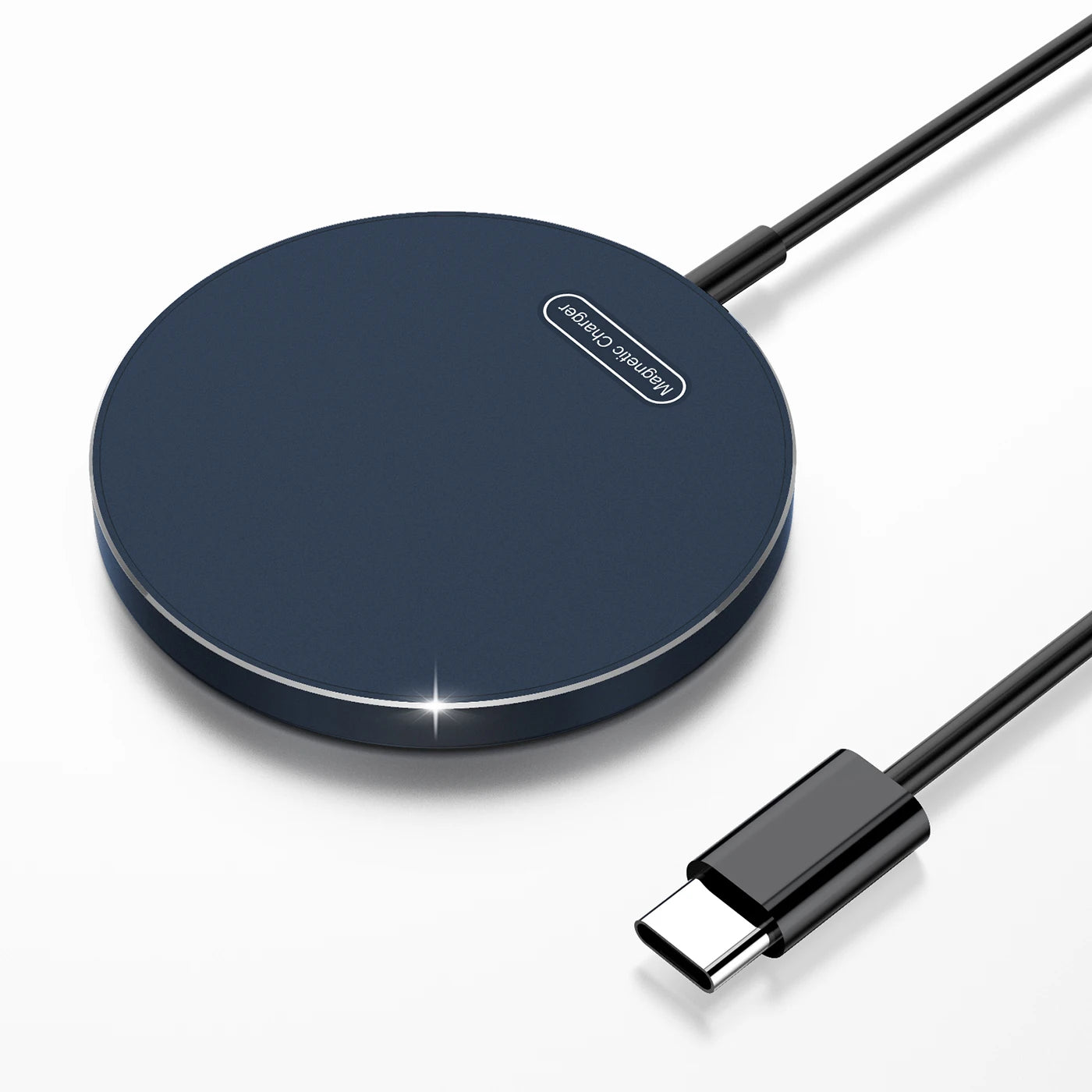Carregador Wireless Magnético 15W — iPhone 15 ao 11, AirPods e MagSafe