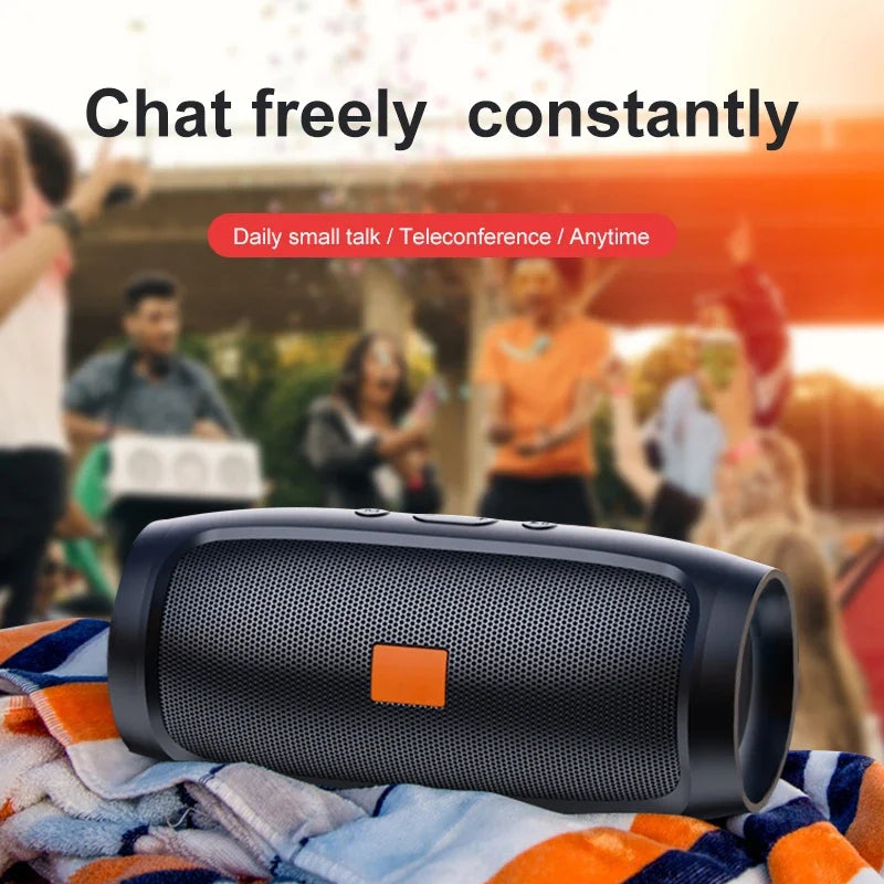 Caixa de Som Bluetooth Dual Speaker TF/USB/FM