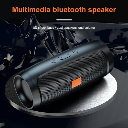 Caixa de Som Bluetooth Dual Speaker TF/USB/FM