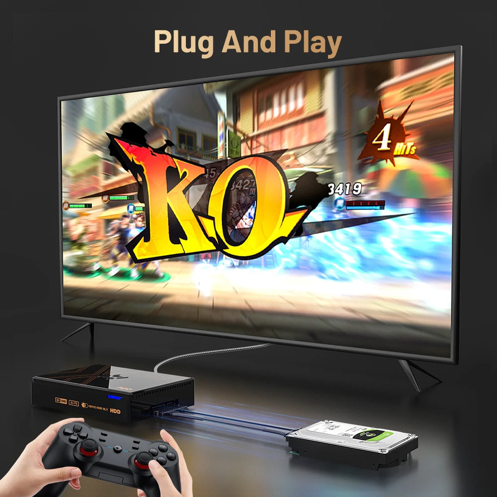 Super Console X5 PRO Retro — 16.000 Jogos PS2/Wii/N64