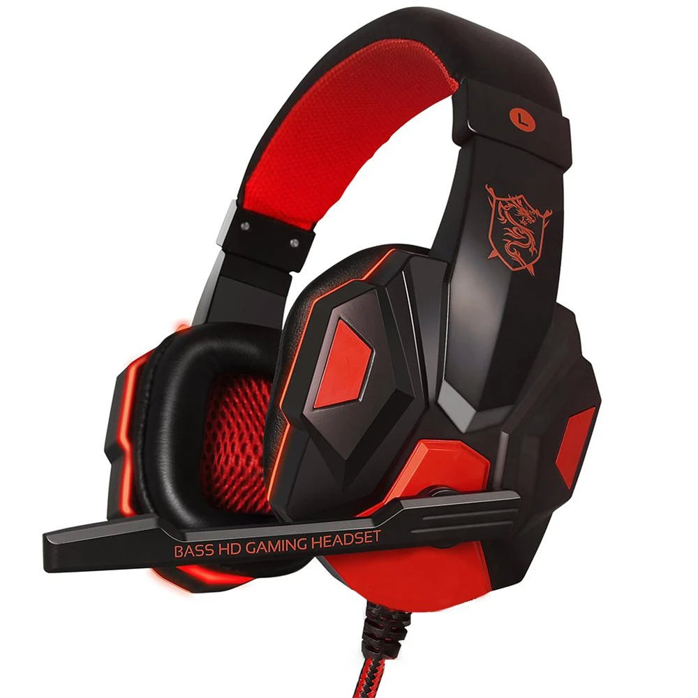 Headset Gamer Com Fio PS4/PS5/Xbox/PC com Microfone
