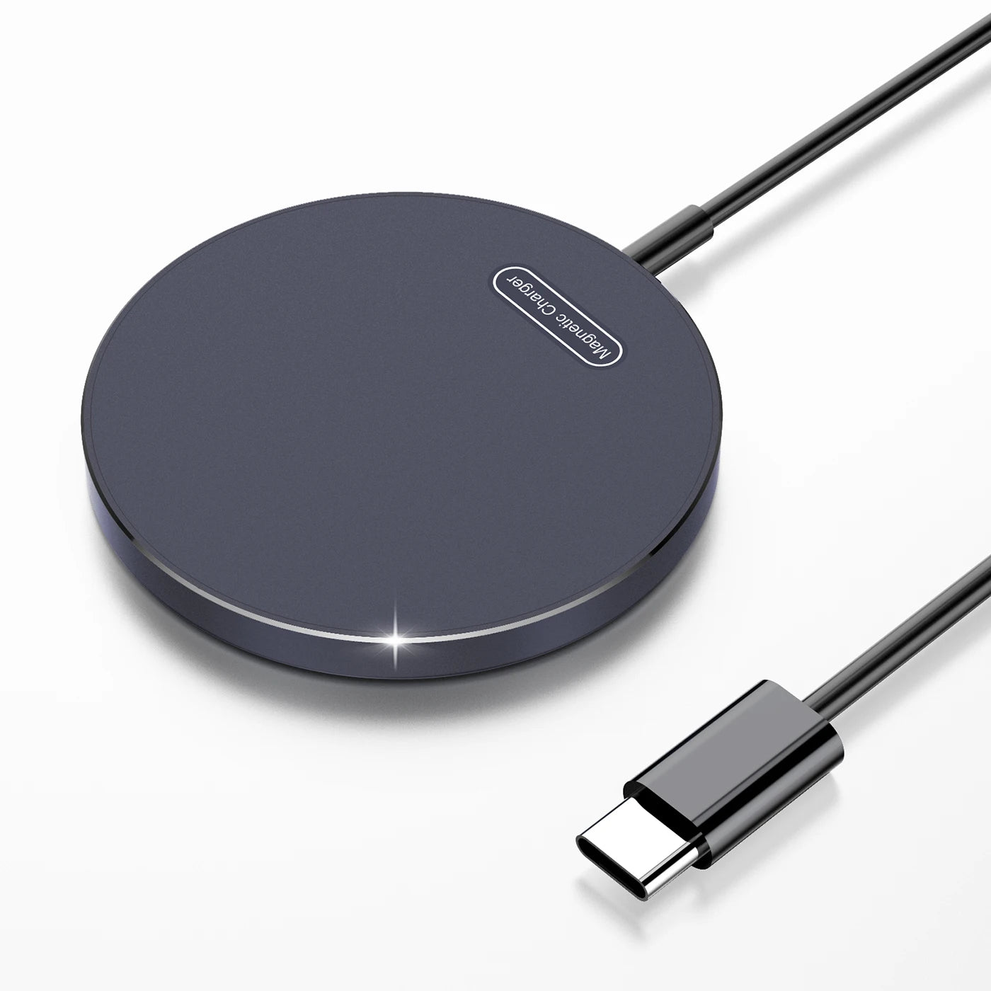 Carregador Wireless Magnético 15W — iPhone 15 ao 11, AirPods e MagSafe