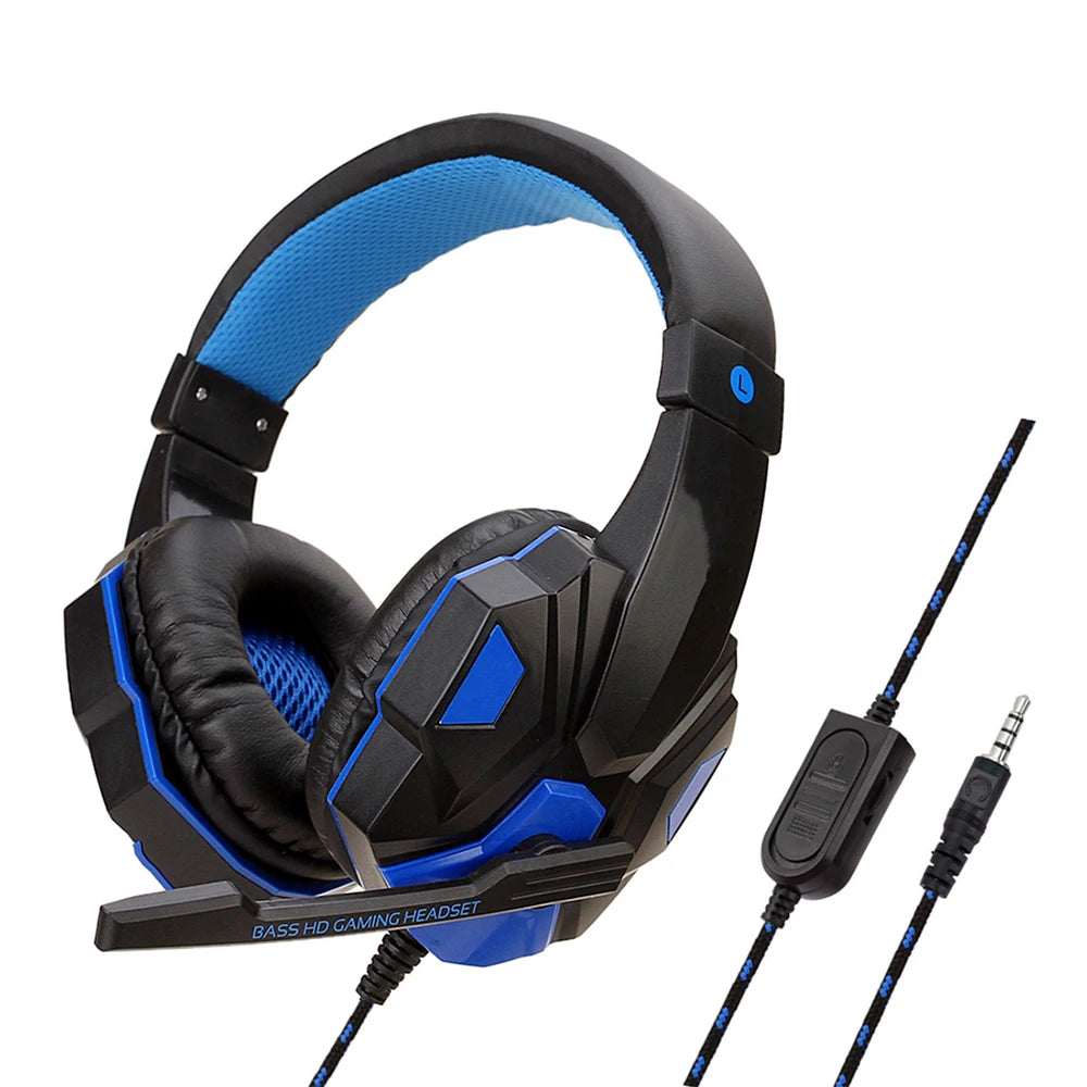 Headset Gamer Com Fio PS4/PS5/Xbox/PC com Microfone