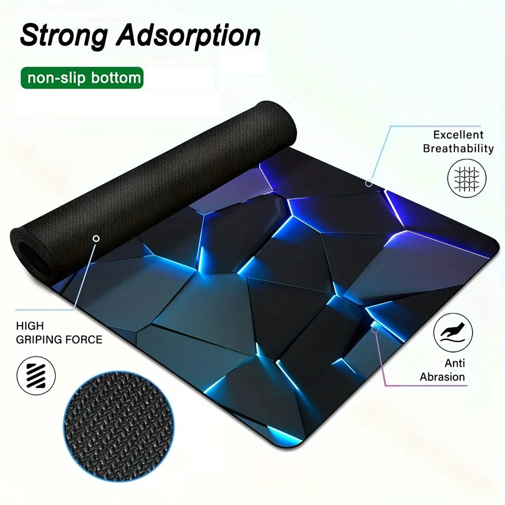 Mouse Pad Gamer RGB Geométrico XL 400x900mm