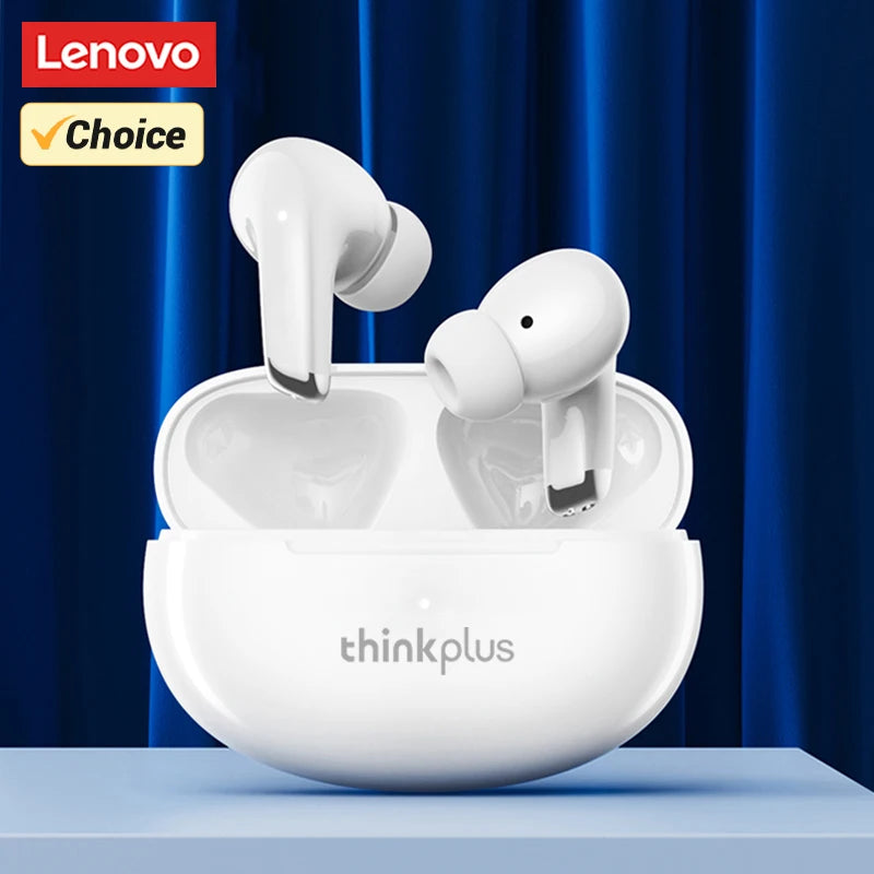 Fone Lenovo LP5 — Som Cinema no seu Ouvido, Bateria para o Dia Todo