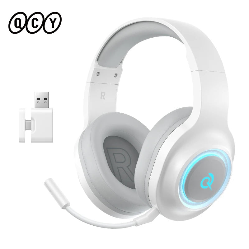 Fone QCY Heroad V200 Over-Ear 7.1 Surround Bluetooth