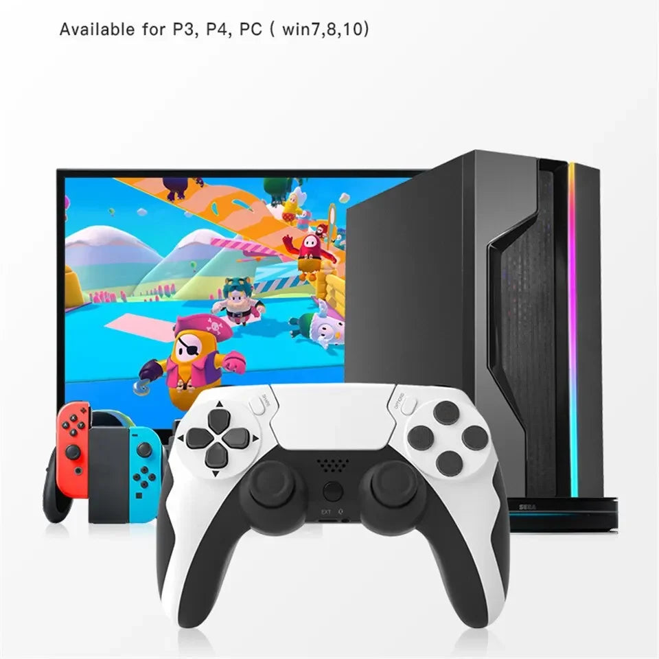 Controle Wireless GAMINJA P48 — PS4/PS3/PC com Giroscópio