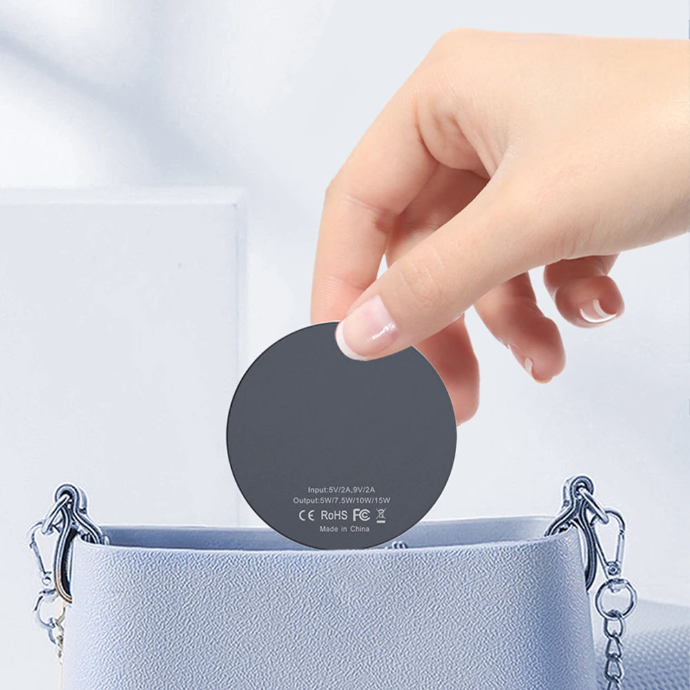 Carregador Wireless Magnético 15W — iPhone 15 ao 11, AirPods e MagSafe