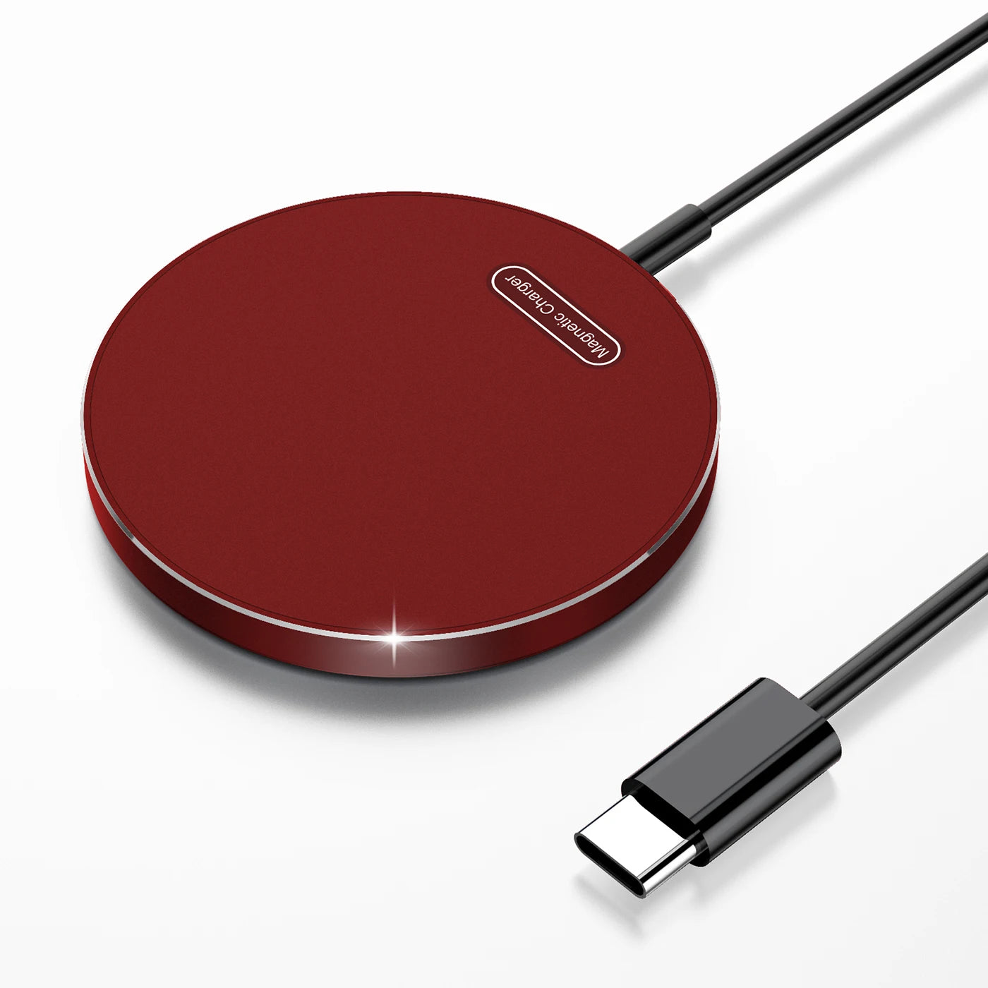 Carregador Wireless Magnético 15W — iPhone 15 ao 11, AirPods e MagSafe