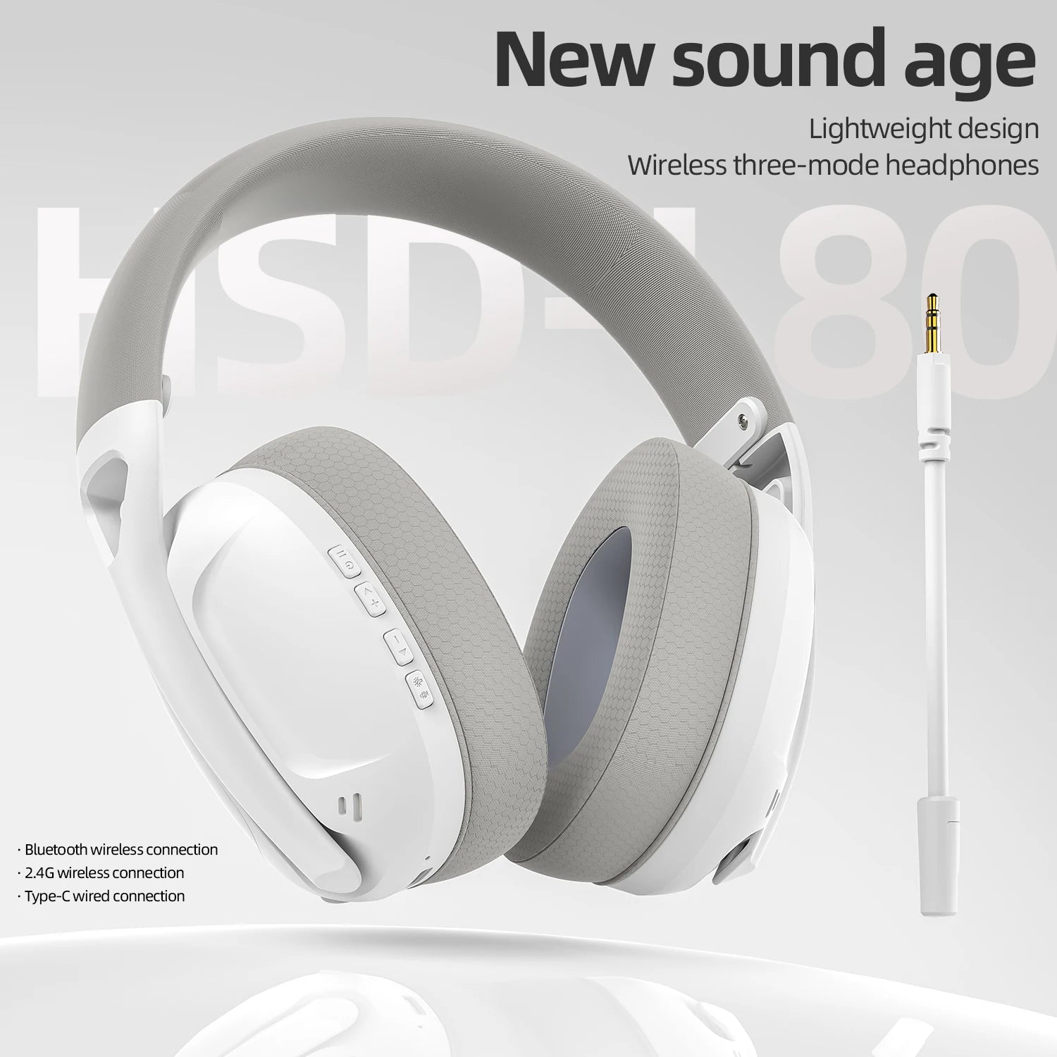 Headset Gamer SMAILWOLF L80 com Microfone