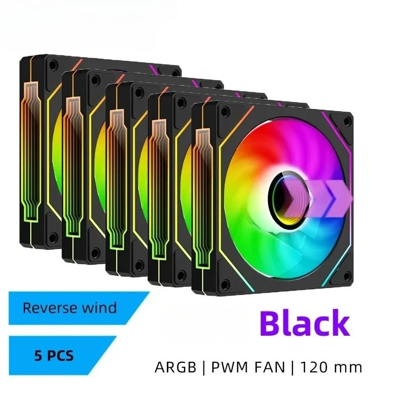Cooler LDPCSJ PRISM 4 PRO 12cm ARGB PWM Silencioso