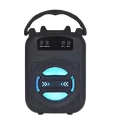 Caixa de Som Bluetooth 500mAh Subwoofer Karaokê Portátil
