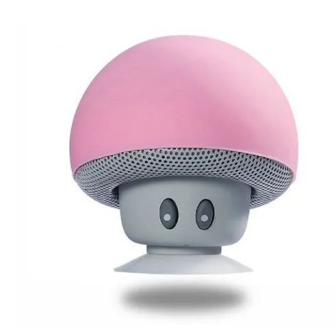 Mini Caixa de Som Bluetooth Cogumelo À Prova D'água