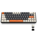 Teclado Mecânico Sem Fio RK68 60% Bluetooth Hot-Swap Gamer