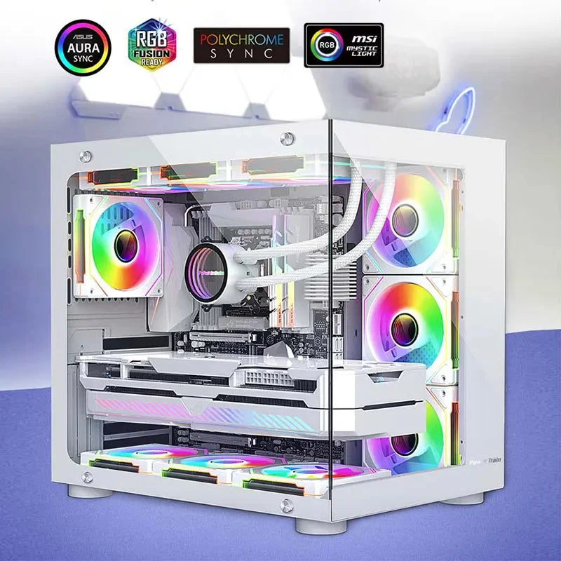 Cooler LDPCSJ PRISM 4 PRO 12cm ARGB PWM Silencioso